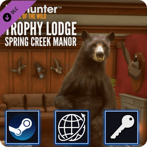 theHunter Call of the Wild Trophy Lodge Spring Creek Manor Steam DLC Key