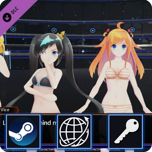Neptunia Virtual Stars Swimsuit Outfit V-Idol Set DLC Steam Key Global