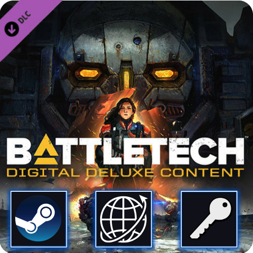BattleTech - Digital Deluxe Content DLC (PC) Steam CD Key Global