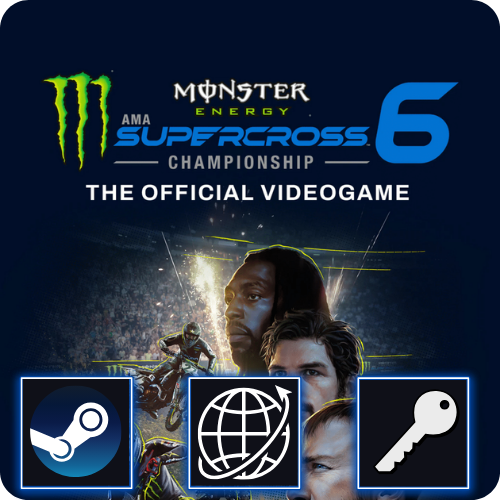 Monster Energy Supercross The Official Videogame 6 (PC) Steam CD Key Global