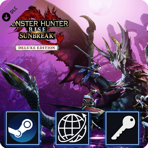 Monster Hunter Rise - Sunbreak Deluxe Edition DLC (PC) Steam CD Key Global