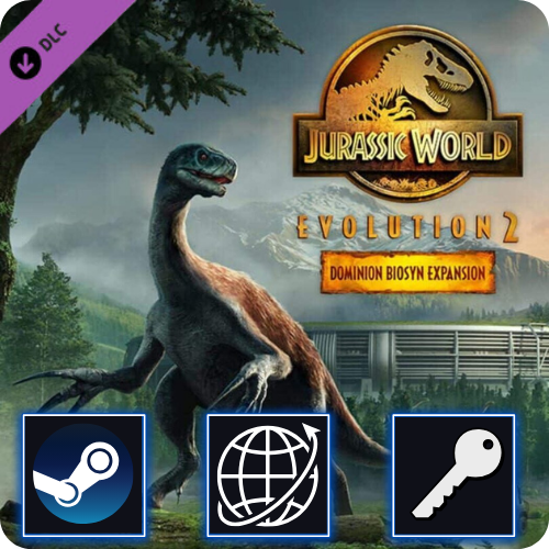 Jurassic World Evolution 2 Dominion Biosyn Expansion DLC Steam Key Global
