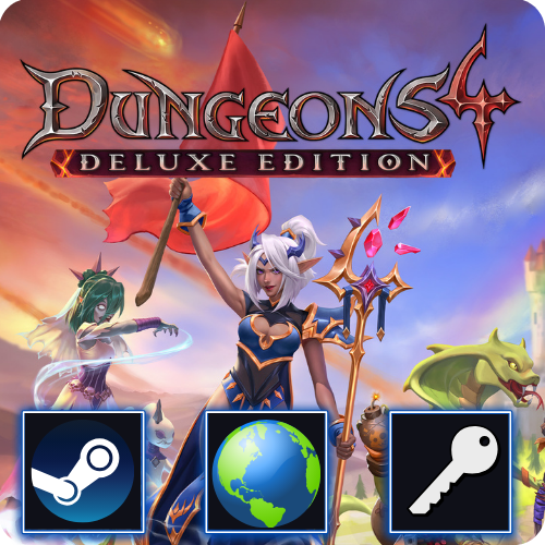Dungeons 4 - Deluxe Edition (PC) Steam CD Key ROW
