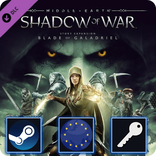 Middle-earth Shadow of War Galadriel Story Expansion DLC Steam Key Europe
