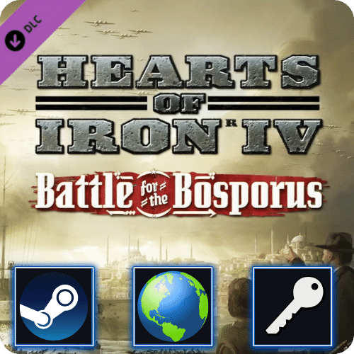 Hearts of Iron IV - Battle for the Bosporus DLC (PC) Steam CD Key ROW