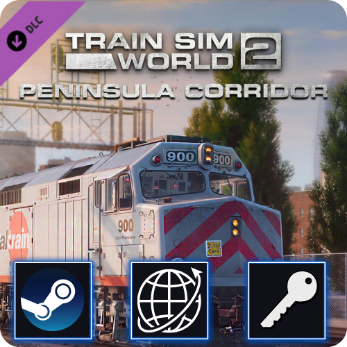 Train Sim World 2 Peninsula San Francisco & Jose Route Steam Key DLC