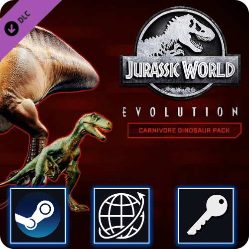 Jurassic World Evolution Carnivore Dinosaur Pack DLC Steam CD Key Global