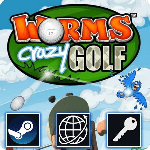 Worms Crazy Golf (PC) Steam CD Key Global