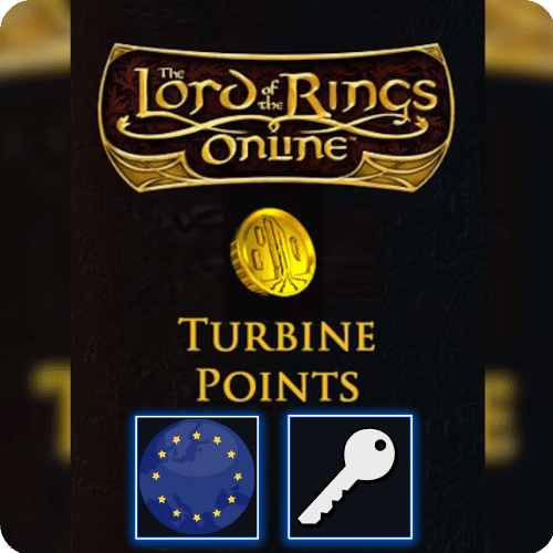 Lord of the Rings Online 800 Turbine Points Europe Key