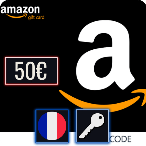 Amazon FR 50 EUR Gift Card Key
